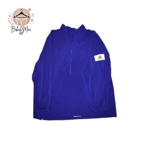 Adidas Men’s 3XL Purple Half-Zip Jacket 3XL - Bold and Comfortable